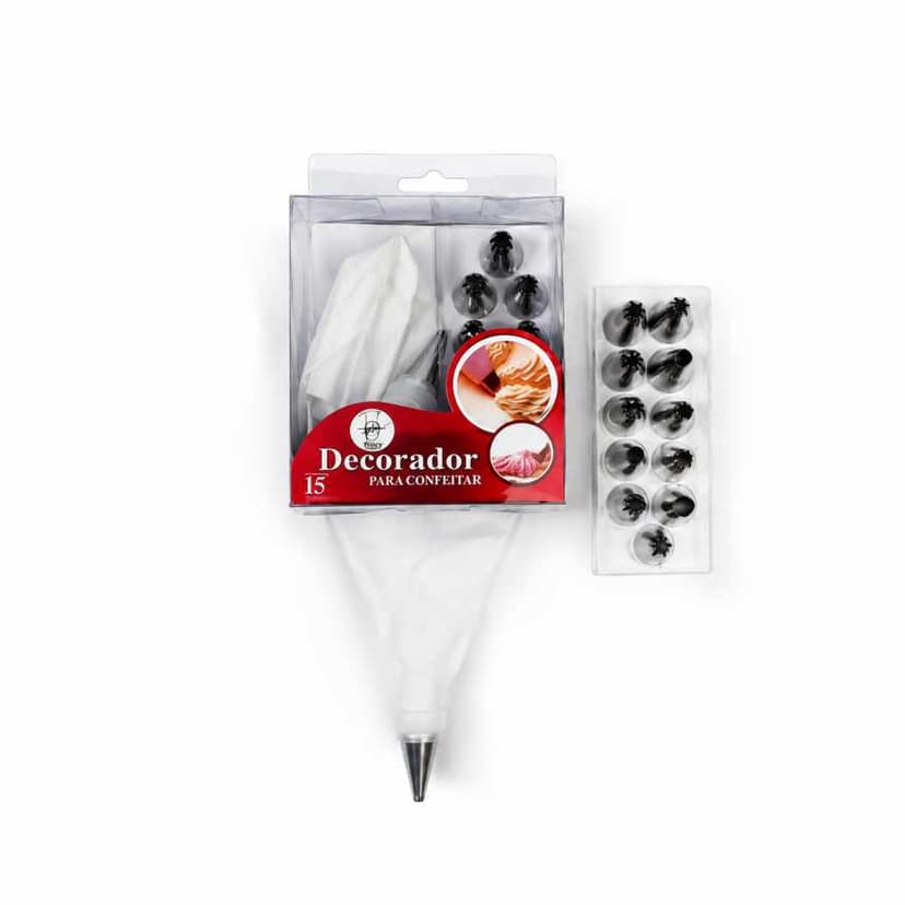 Cake Decoration Nozzle Set – 12 Piece Stainless Steel Icing Tips | Baking Tools | ittaadi