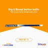 Big & Broad Butter Knife – Wooden Handle Cake Leveler