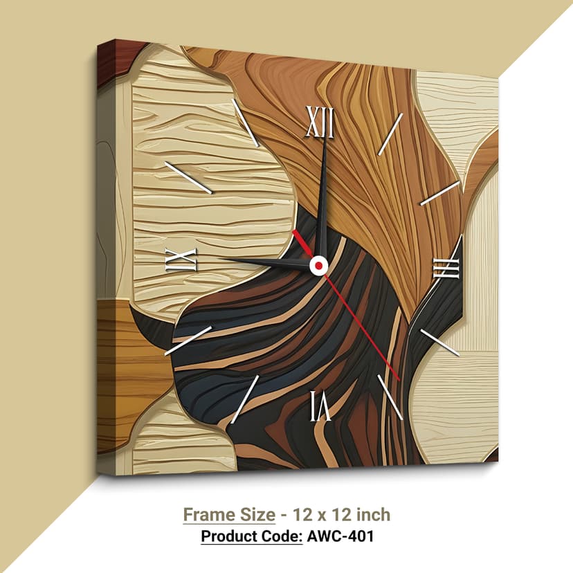 Abastract Wall Clock (Code-AWC-401)
