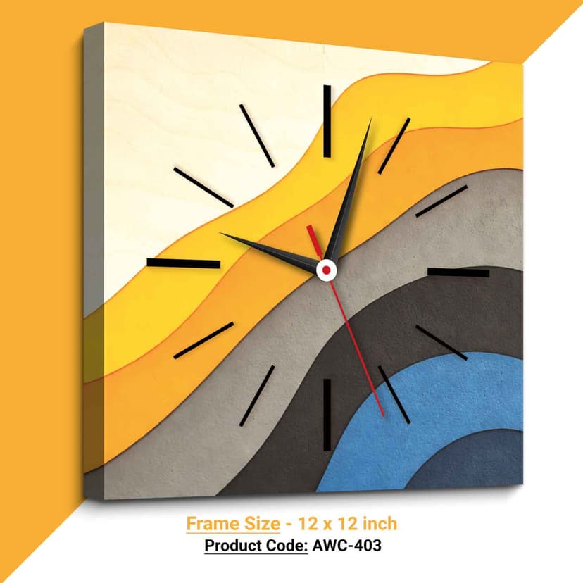 Abastract Wall Clock (Code-AWC-403)