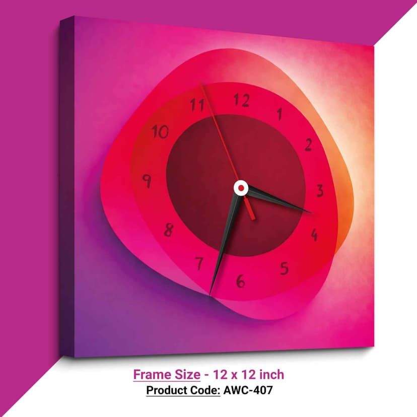 Abastract Wall Clock (Code-AWC-407)
