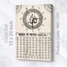 Islamic Wall Clock (Code: IWC-107)