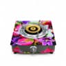EUROGAS Premium Single Burner Glass Gas Stove (Floral Edition)