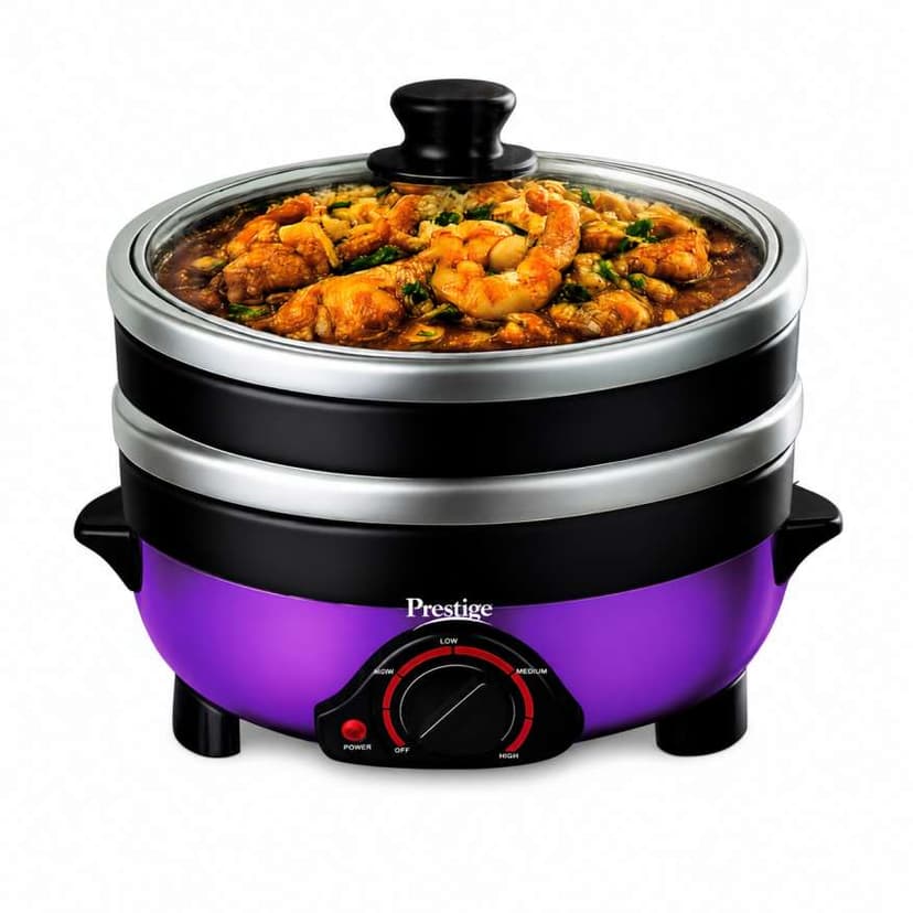 Prestige 6 Liter 4 Pot Electric Cooker 1800W | Multifunctional