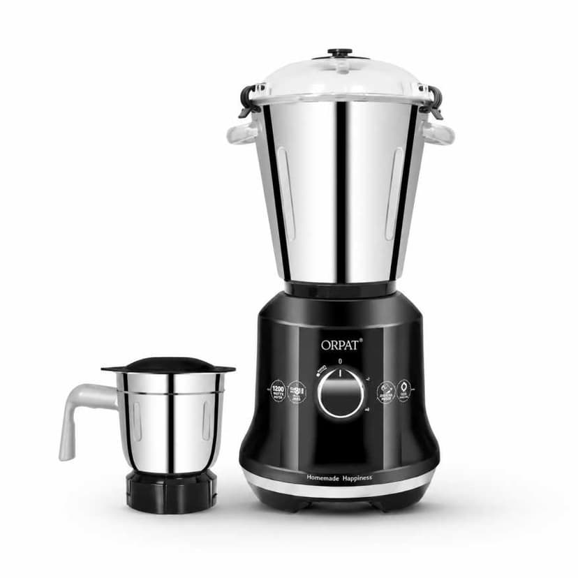 Orpat Hotel King 2025 – 1600W Heavy Duty Commercial Mixer Grinder & Blender | 2-in-1 for Kitchen, Restaurant & Hotel Use