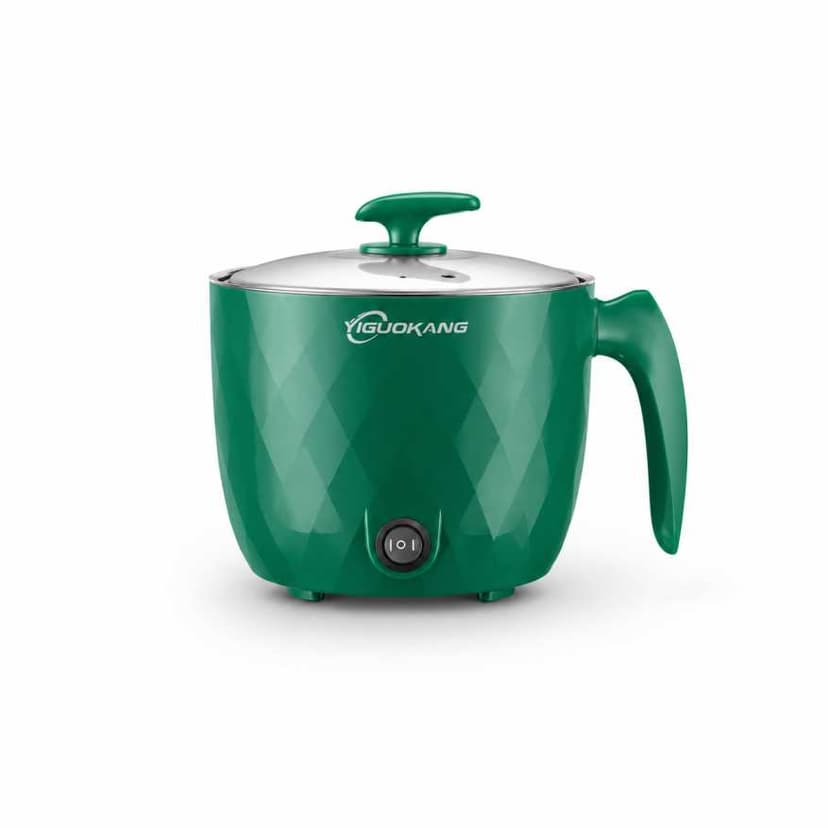 Portable Electric Cooking Pot – Fast Cooker for Rice, Noodles, Soup | 1L & 800ml | Non-Stick Stainless Steel