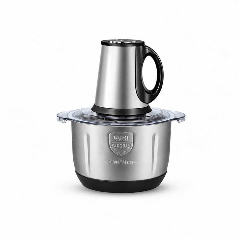 Prestige FC 1200 3‑Litre Stainless Steel Food Chopper – 1,200 Watt Powerful Kitchen Grinder
