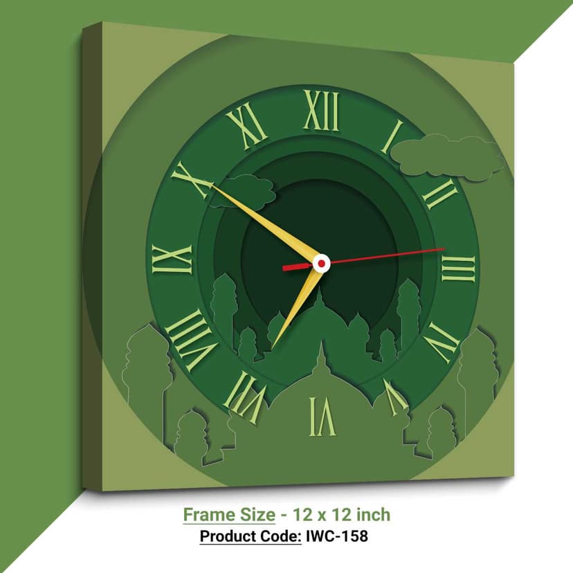 Islamic Wall Clock (Code: IWC-158)