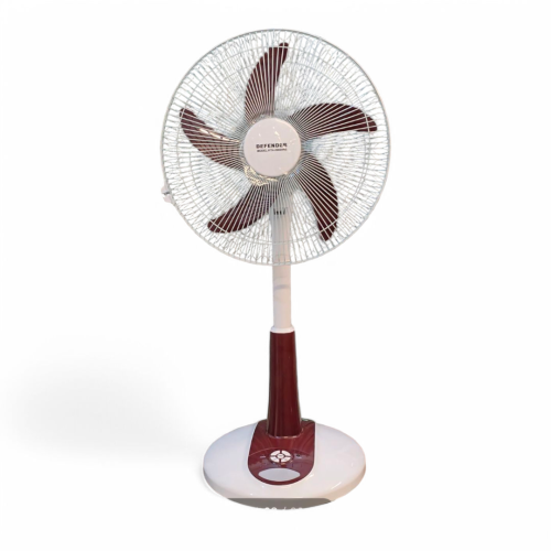 16 inch Defender 2986 HRS Remote Control Rechargeable Stand Fan I 10-Speed Oscillating Fan