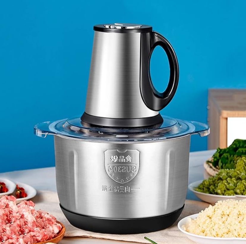 Prestige FC 1200 3‑Litre Stainless Steel Food Chopper – 1,200 Watt Powerful Kitchen Grinder