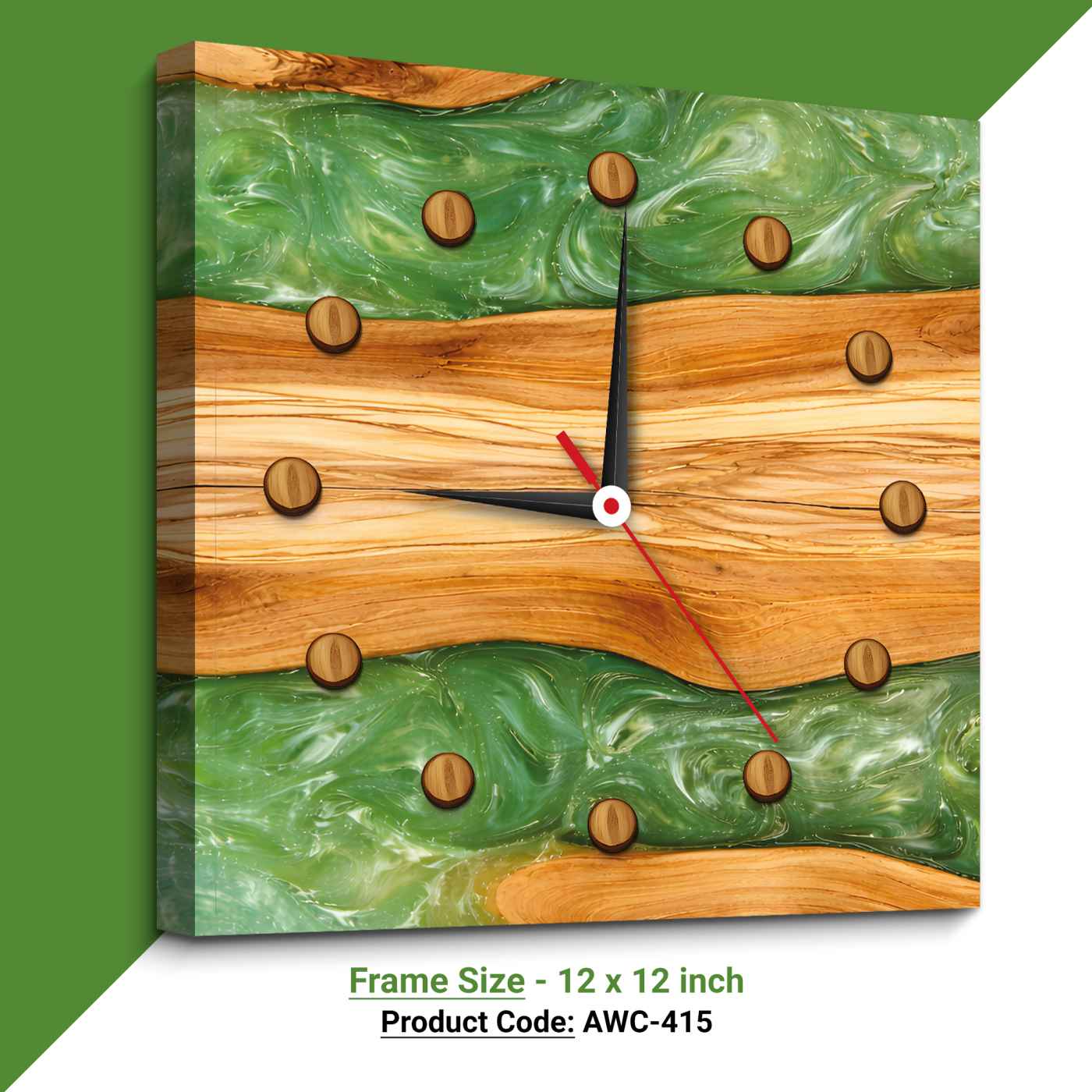 Abastract Wall Clock (Code-AWC-415)