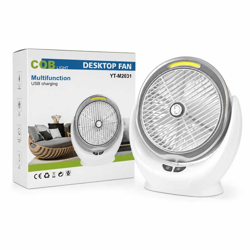 COB Light Multifunction Desktop Fan YT-M2031